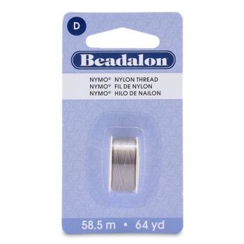 Nymo konac, veličina D, 0,3 mm, Boja Siva    ( BENYMO124S-002 )