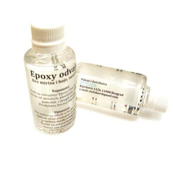 Silikonski odvajač za epoxy smolu. Pogodan za različite vrste kalupa i modli za izlivanje smole. Pakovanje 50ml (ESO1620)