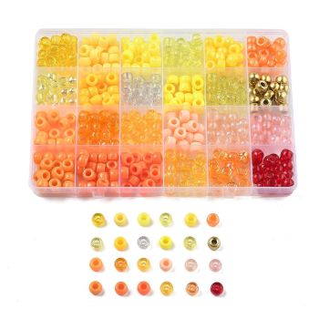 Set sa Akrilnim perlama , mix boja i oblika ...SET-L073-08C