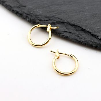 Osnova za mindjuše 14x2mm, Pozlata 18k ( 23MK39C )