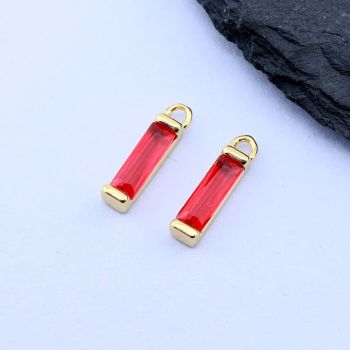 Privezak 14x3 mm, 18k Pozlata...P-C037-08G