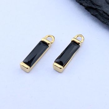 Privezak 14x3 mm, 18k Pozlata...P-C037-08G-G1
