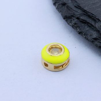 Perla+CZ Cirkon 8x8 mm, 18k Pozlata...P-C007-15G-G3