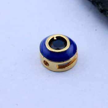Perla+CZ Cirkon 8x8 mm, 18k Pozlata...P-C007-15G-G4