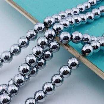 Metalik staklene perle 10 mm...25SP40-2