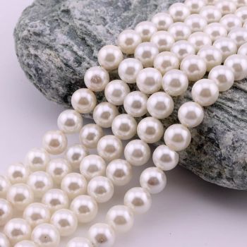 Prirodni 7A sedef biseri  6 mm, rupa oko 0,8mm ( Majorka biseri )  (JDYZZ37-5 )