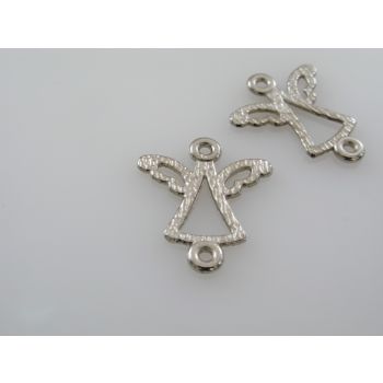 Konektor  andjeo 20 x 18 mm, boja antik srebra ( KON103 )