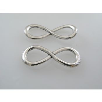 Konektor  infinity 31x13mm , boja antik srebra ( KON110 )