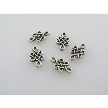 Konektor  11x6mm, boja antik srebra  ( KON126 )