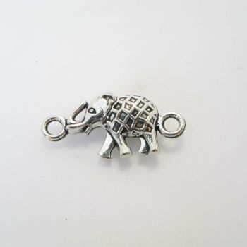 Konektor slon 23.5 x 11 mm, alke oko 2mm  , boja antik srebra( KON131 )