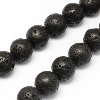 Prirodna Vulkanska Lava, kuglice 6mm (KP-LV6mm) 