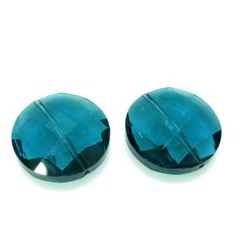 Staklena brušena perla 30x11mm KR1-2