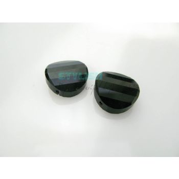 Staklena brušena perla 18x6mm KR10-5