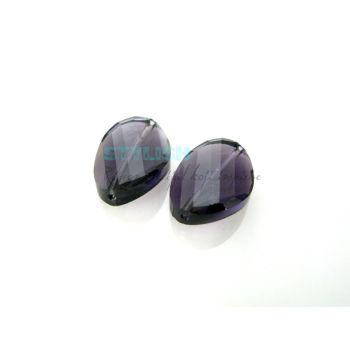  Staklena brušena perla 18x15mm KR13-1