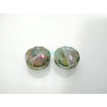 Staklena brušena perla 15x10mm KR14-2