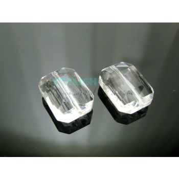 Staklena brušena perla 18x13mm KR15-1