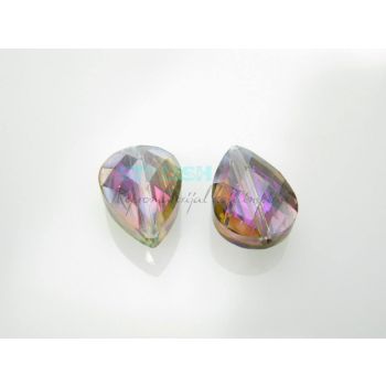 Staklena brušena perla 18x12mm KR16-8