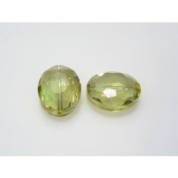 Staklena brušena perla 20x16x10mm KR9-10...KR9-10