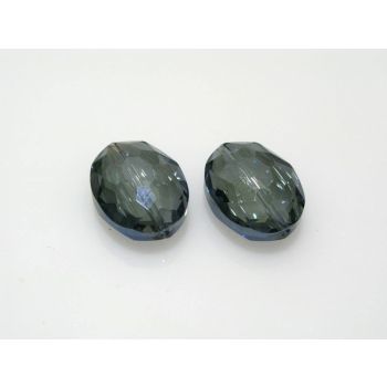 Staklena brušena perla 20x16x10mm KR9-15....KR9-15
