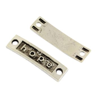 Metalni link 38x8mm- boja antik srebra (link06)