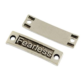 Metalni link 38x8mm- boja antik srebra (link08)