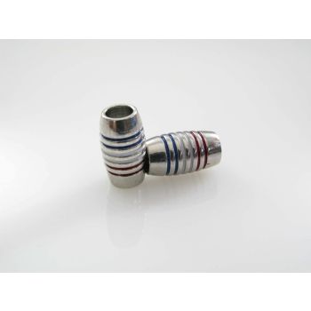 Magnetna kopča  8x 18 mm, rupa 6 mm, boja inoxa    ( MAGKOP101N3B )
