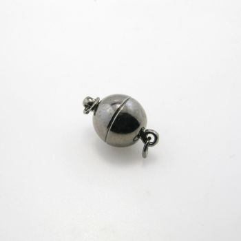 Magnetna kopča  10 x 15 mm, boja Hematit crna    ( MAGKOP107HC )