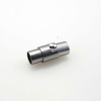 Magnetna kopča  16x6 mm, rupa 5 mm, boja mat Hematit crna    ( MAGKOP119HC5 )