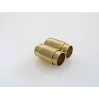 Magnetna kopča  16x8 mm, rupa 7 mm,   boja zlata    ( MAGKOP119Z7 )