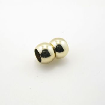 Magnetna kopča 10 x 14 mm, rupa 6mm, boja zlata    ( MAGKOP121Z )