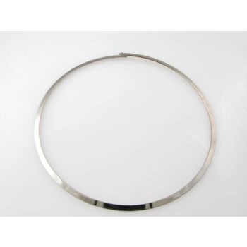 304 Stainless Steel osnova za ogrlice 13,7 cm x 4mm  (O094-09)