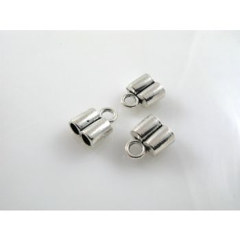 Metalna kapica/završetak za kožu,kanap,17x13x6 mm, rupe 4 mm ( MKOK-KAP104AS ) 