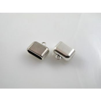 Metalna kapica/završetak za kožu,kanap 16x18x7 mm ( MKOK-KAP109AS ) 