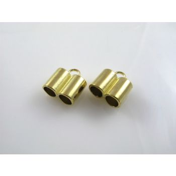 Metalna kapica/završetak za kožu,kanap 20x16x8 mm ( MKOK-KAP111Z ) 