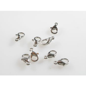 Metalna lobster kopča 9x5mm,boja inoxa (MKOK-KL500-N)