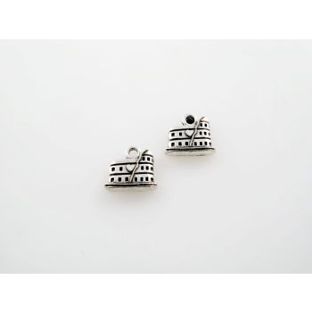 Metalni privezak 12x13mm
