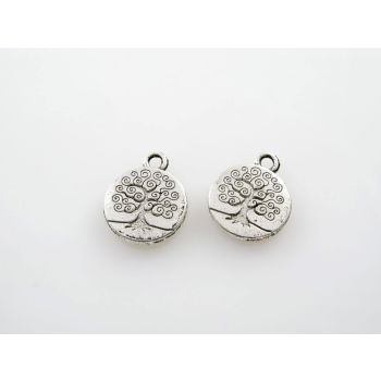 Metalni privezak 19x16mm