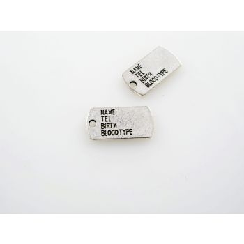 Metalni privezak 20x11mm