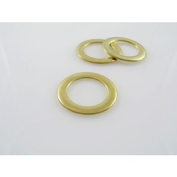 Ukrasna zatvorena alka 28x2mm- boja zlata (MKOK-UA28x2mm-ZL)