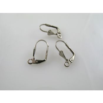 Ruska kopča za Minđuše 18x12mm- boja inoxa (MKOK-UD04-NIK)