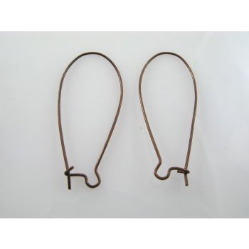 Italijanske udice za midjuše 45mm- boja bakra (MKOK-UD06-40B)