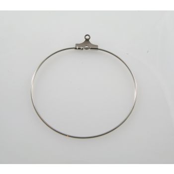 Alke za Minđuše 50mm- boja inoxa (MKOK-UD07-50NIK)