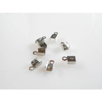 Završetak za kožice 9x4mm, boja inoxa (MKOK-Z9x4-N)