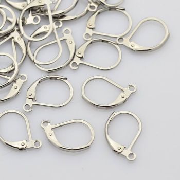 304 Stainless Steel Udice za midjuše ( Francuska kopča), dimenzije 10x15mm (NČ-UD004-F)