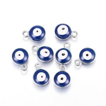 Privezak Evel Eye od  304 nerdjajućeg čelika , 8.5x6x4mm  ( NČPRIV122N )