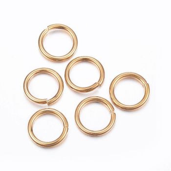 304 Stainless Steel Alke 0,8x6 mm - boja zlata ( NCA01)