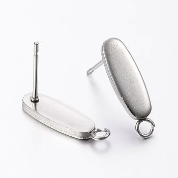 304 Stainless Steel Udica za viseće Minđuše  16x4.5x1.5mm ( NCUD012 )