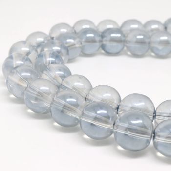 Electroplate staklene perle  10 mm, rupa oko 1mm. Niz sadrži oko 70 perli. (  SP-ELP103 )