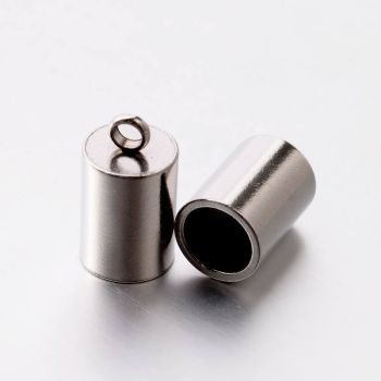 304 Stainless Steel krajevi  12x8mm, otvor 7mm ( sskr3 )