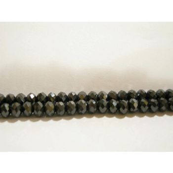 Brušeno staklo Rondele 8x6 mm ST011